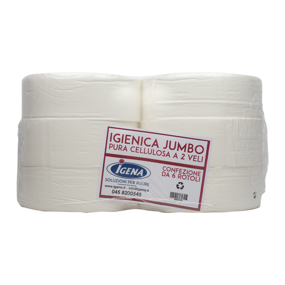 CARTA IGIENICA JUMBO - PURA CELLULOSA