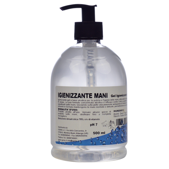 GEL IGIENIZZANTE MANI 500 ml