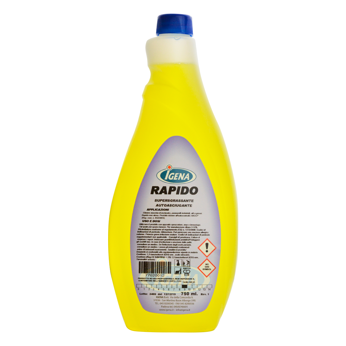 RAPIDO | Igena | Super sgrassante – Per Pulire Casa